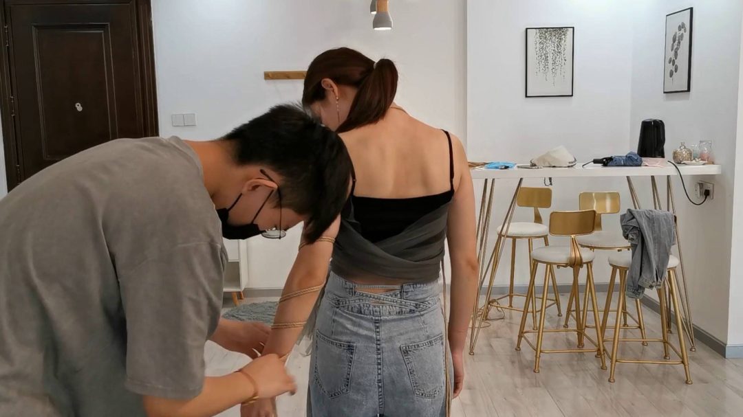 小倩试镜 极限后手驷马-6