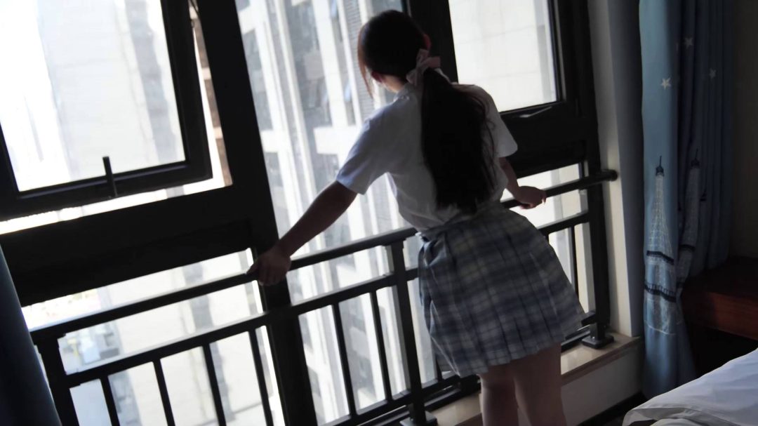 定拍JK肉丝女生-3