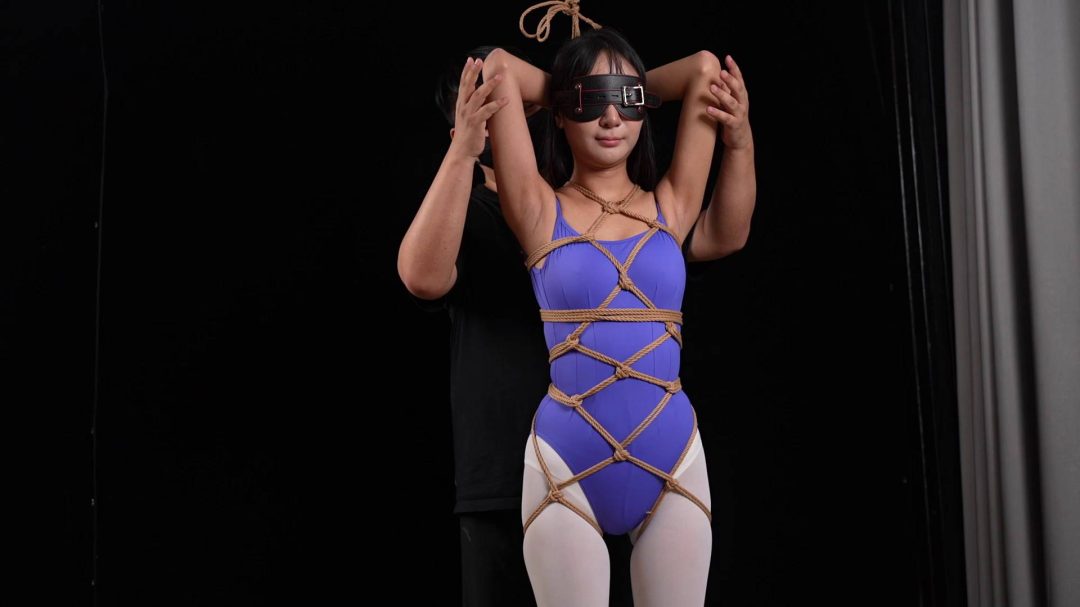 虫虫体操服白丝！菱形缚+怕痒的tk-1