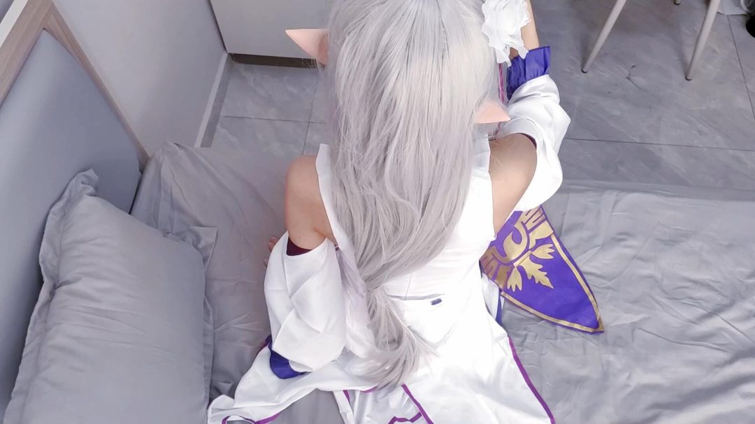 《路崽子历险记》-艾米莉亚cos+椅子缚+日式紧缚+并腿缚+口球+鞭打+脑后反绑+电击+蟹缚M开腿+棒棒刺激+大字捆绑+td震胸+放置等等-2