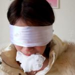 定拍欢欢 婚纱羽绒服捆绑丝巾蒙眼堵嘴挣扎