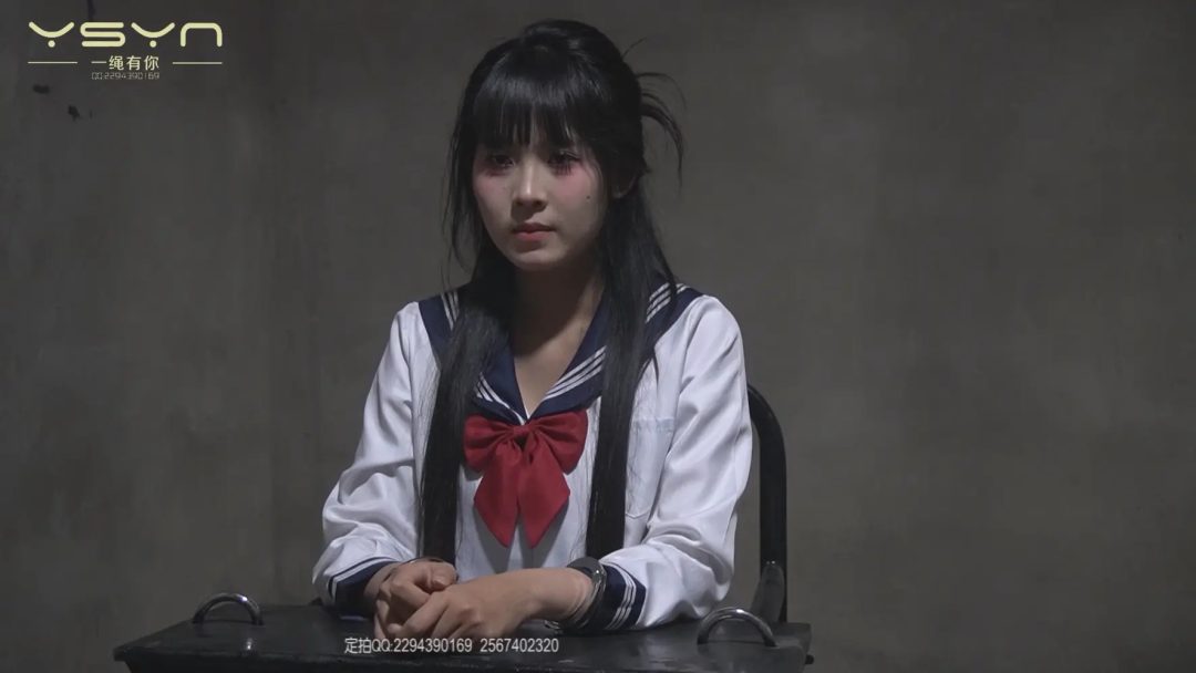 定拍转公映【虚惊一场】上集朱婷婷戴上四副手铐一副制式脚镣两幅重镣（铆钉砸死）一副银色脚拷-13