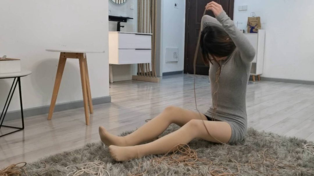 涵崽龟甲缚+勒嘴驷马，蛇缚驷马，挣扎-4