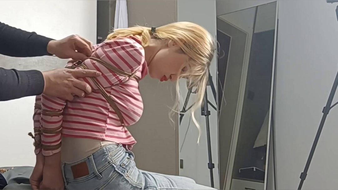 西域风情维族长腿美女绳艺试镜第一季-4