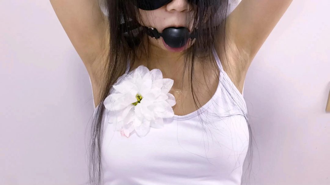 《芭蕾劫》-芭蕾舞蹈服+丝带捆绑+口塞+脑后反绑+M开腿+放置挣扎+肉丝背后捆+并腿捆+丝袜塞嘴+放置挣扎+驷马放置+抚摸等等-8