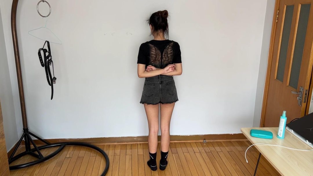 小妹 短袜 纯粹捆绑挣扎-2