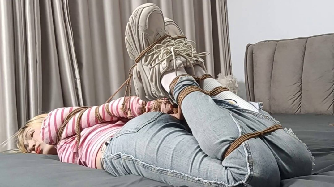 西域长腿维族美女的绳艺风情第二季-4