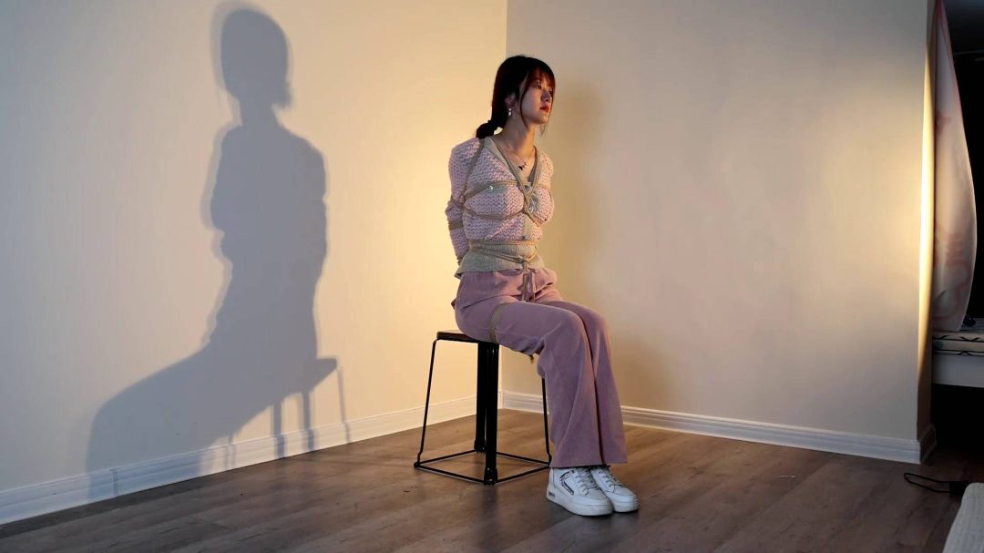 甜甜的果儿试镜第一季，口球、股绳、超紧直臂-6