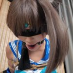 小0-cos美少女水星，M腿椅缚，单脚吊缚，直臂驷马