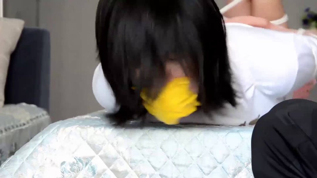 细致塞嘴过程，原味堵嘴合集-6