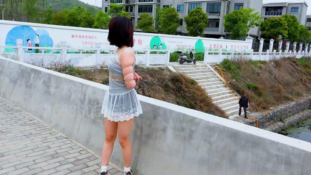 叶子 户外 五花 虫子飞进PP了-2