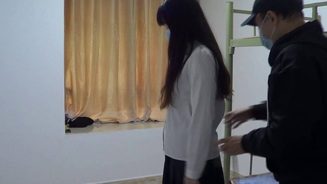 00后小美女玉箫 极品白袜制服 标准日式超紧捆绑 驷马挣扎解缚-1