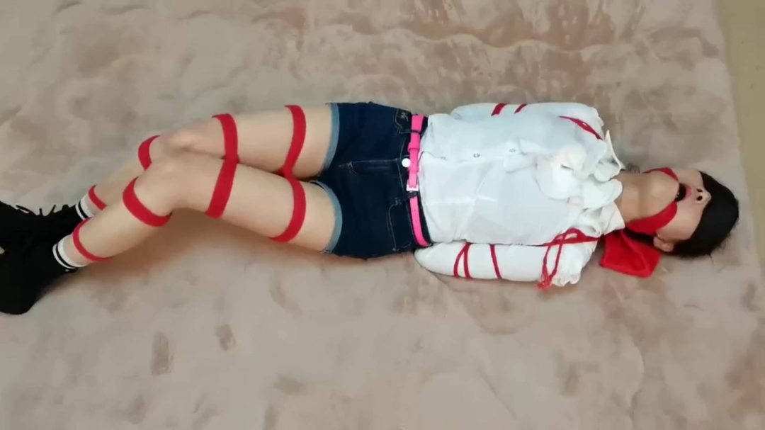 小白试镜 小白红绳 试绑-8