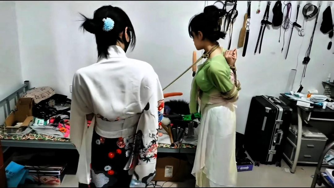 定拍转公映： 绳模 之路（艺仙儿荧幕初舞，柔仙儿荧幕初缚，双美合璧，天外飞仙 ）女调女微剧情第一集-12