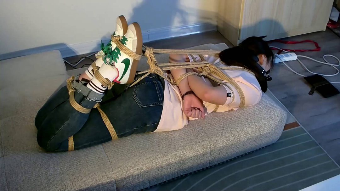 眼镜学姐文静裤捆绑游戏第三季-4