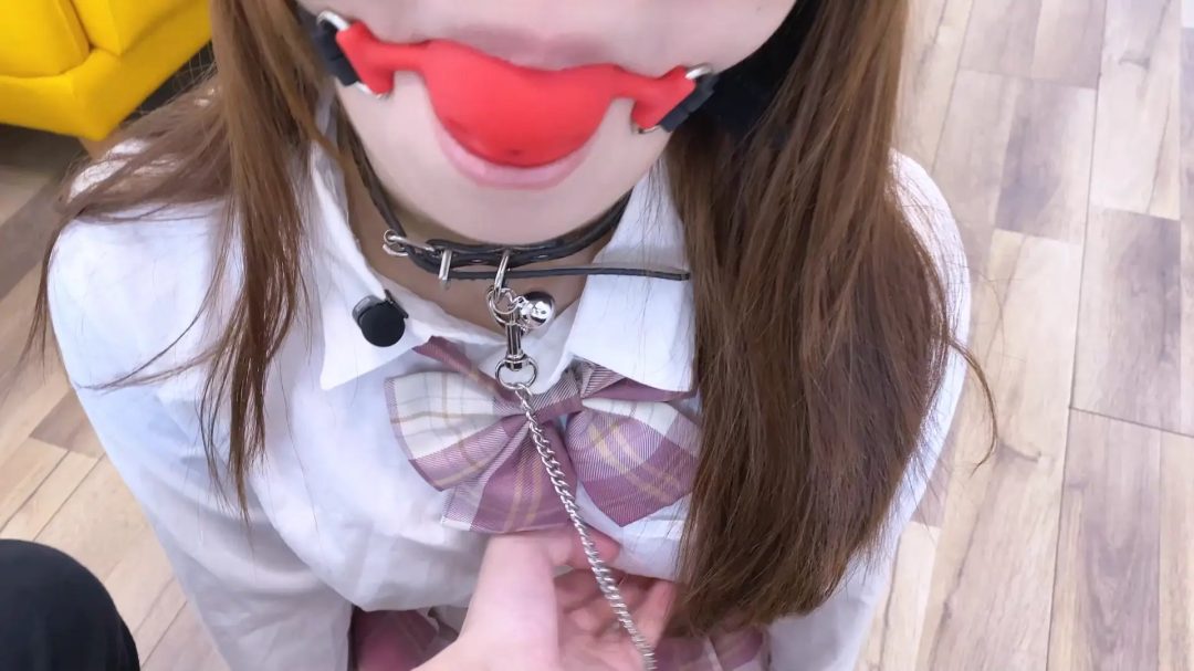 【嗷大喵】-《驯服之路》-jk制服睡梦唤醒,项圈链子,口球,跪爬,漱口,投喂,吃手指,捏熊,sp打屁股,摇尾巴,极限螃蟹直臂,胸缚,牵引行走,无理由强制弓腰罚站,放置展示玩弄等等-4