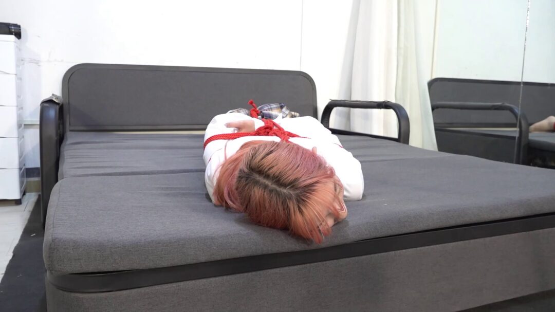 定拍珊珊JK制服捆绑放置-5