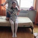 晓灵妹 大力sp 口环鼻钩强制抬头