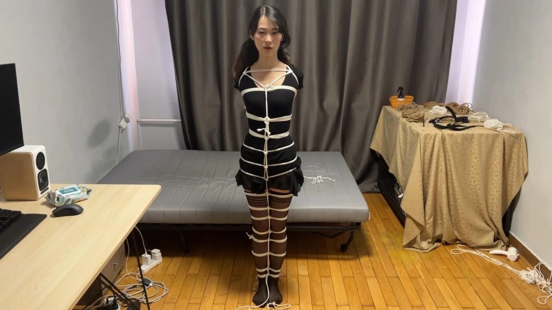 黑丝舞蹈服并肘驷马-4