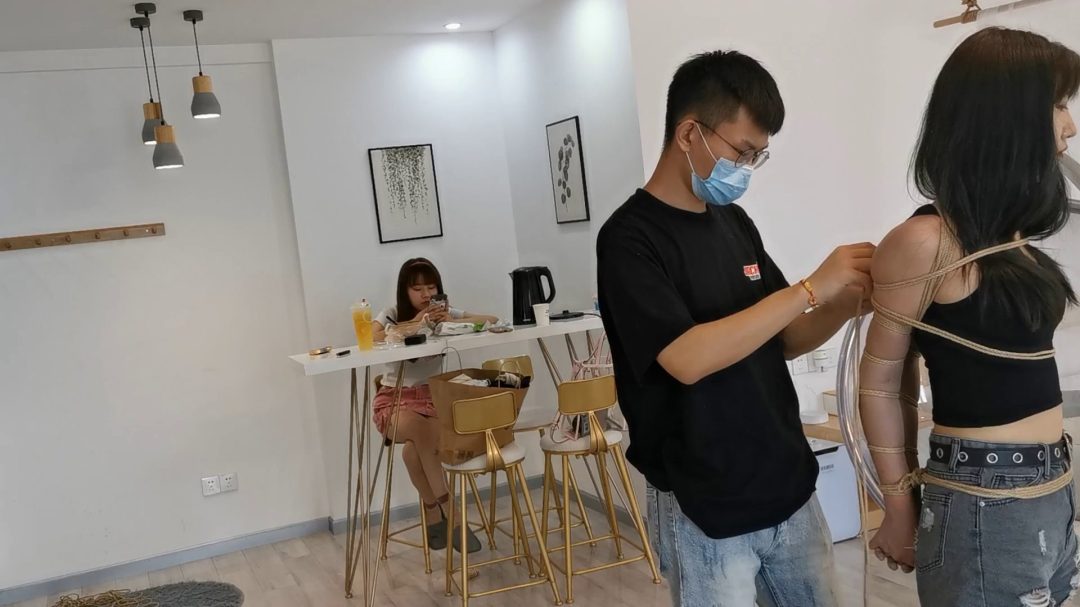 青青直臂紧缚VS五花驷马-5