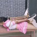 静依手铐苏秦背剑式 k9架折磨