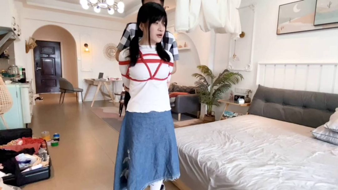 新模小T，第一次来体验绳艺-2