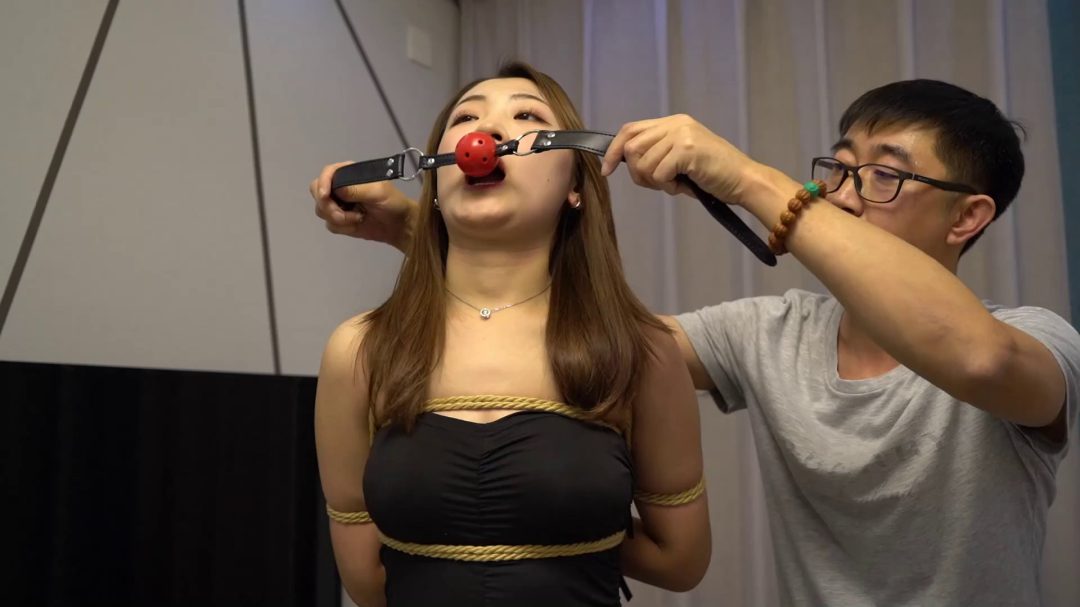 元元后高手紧缚捆绑，直臂驷马坐缚-2