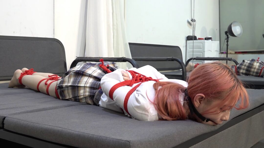 定拍珊珊JK制服捆绑放置-8