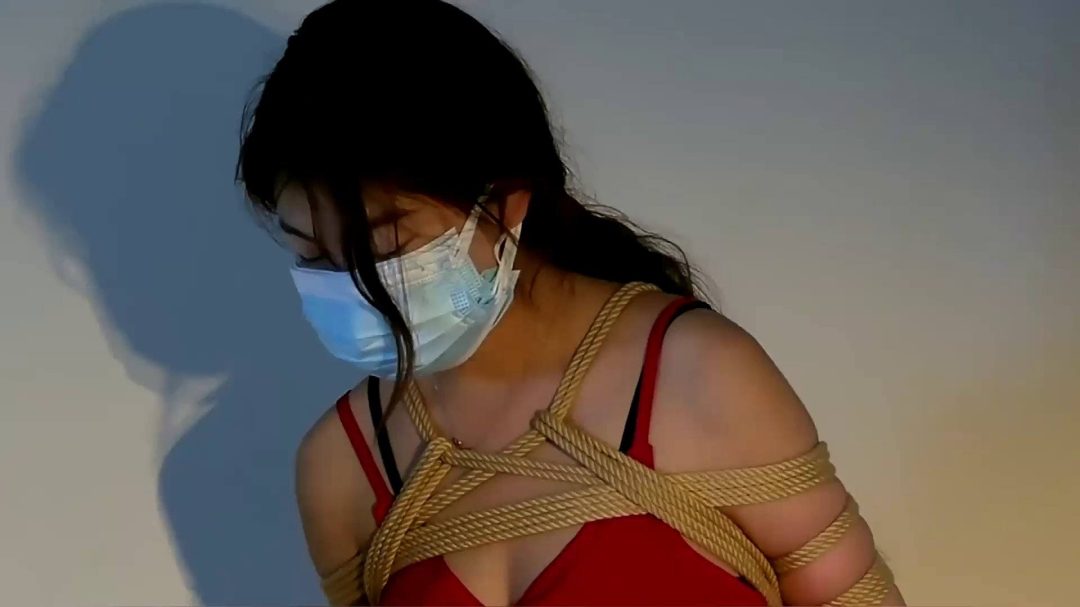 晴子角落里的红色诱惑第二季，椅子缚蒙眼+多层口罩+叠缚放置、TK-5