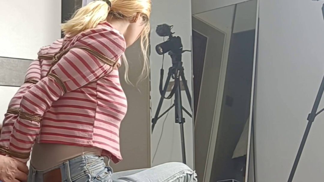 西域风情维族长腿美女绳艺试镜第一季-2