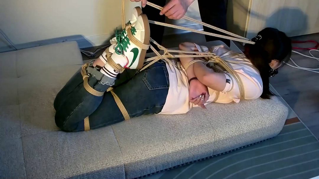 眼镜学姐文静裤捆绑游戏第二季-5