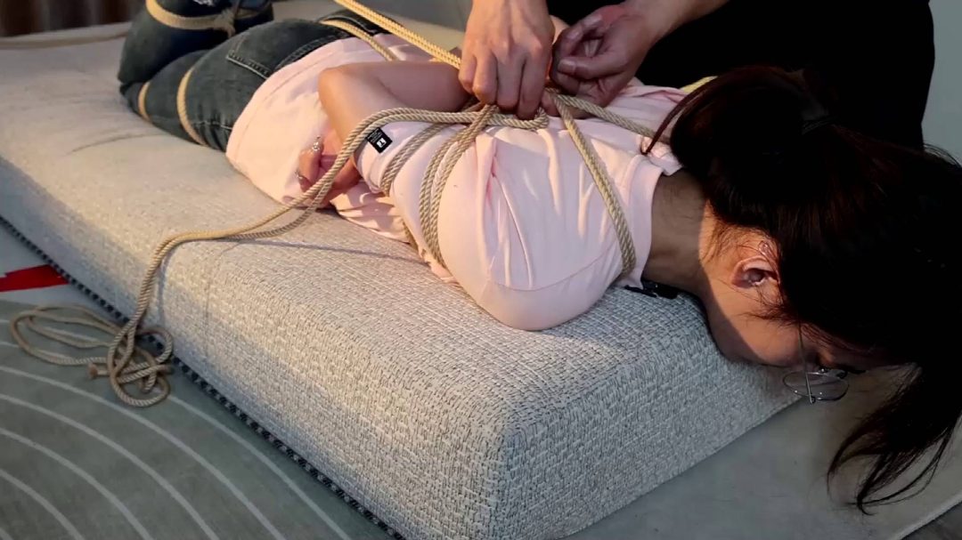 眼镜学姐文静裤捆绑游戏第二季-3