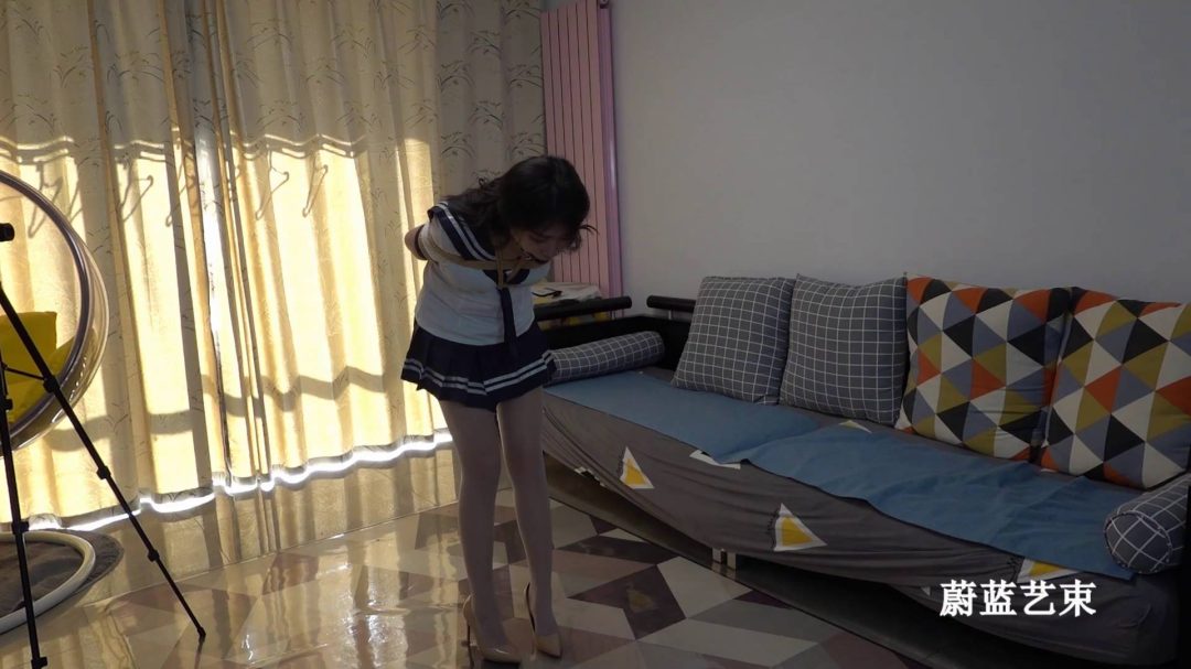 清扬水手服 日式驷马 口水横流-3