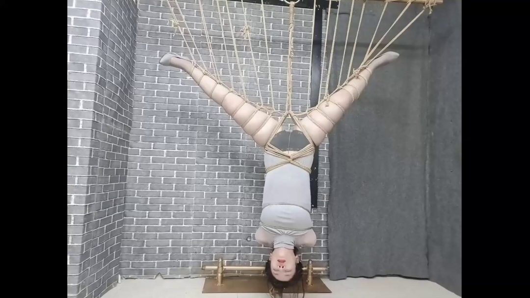 柔柔双绳直臂捆绑，多绳直臂倒吊-2