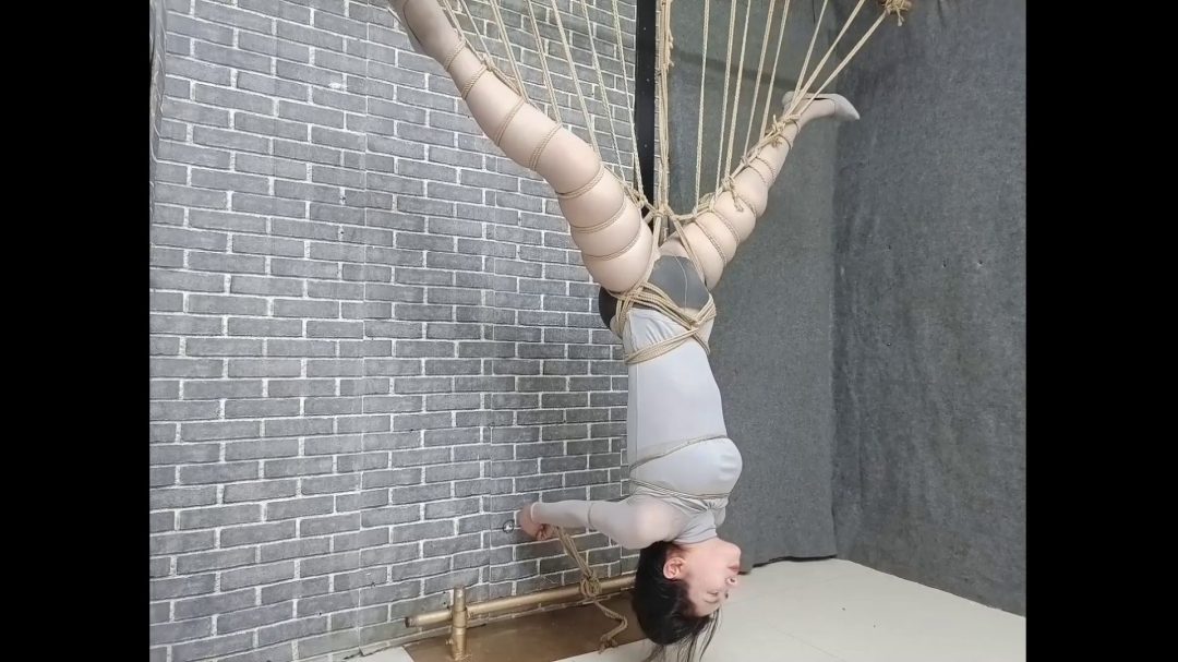 柔柔双绳直臂捆绑，多绳直臂倒吊-5