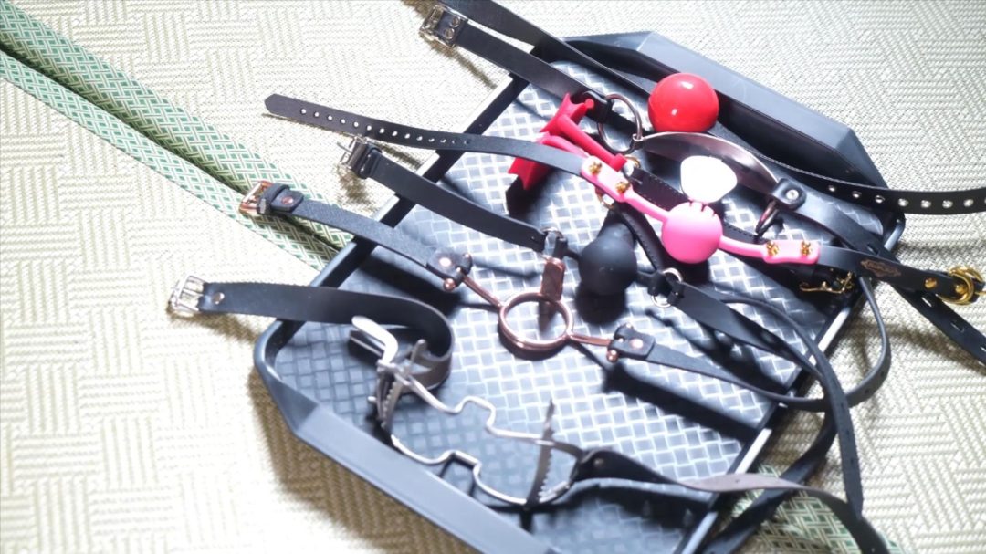 小涵-jk黑丝，口球佩戴体验-1