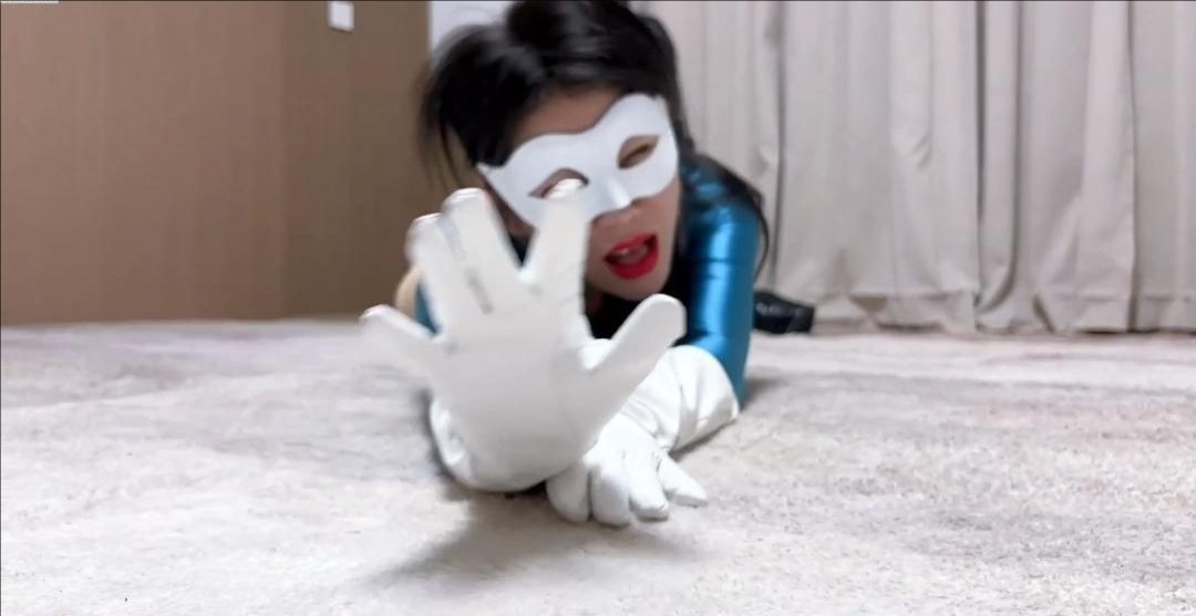 【柳洋 吴晗 双女出演】蓝儿失明战败 云雀定拍 女英雄研究所-11