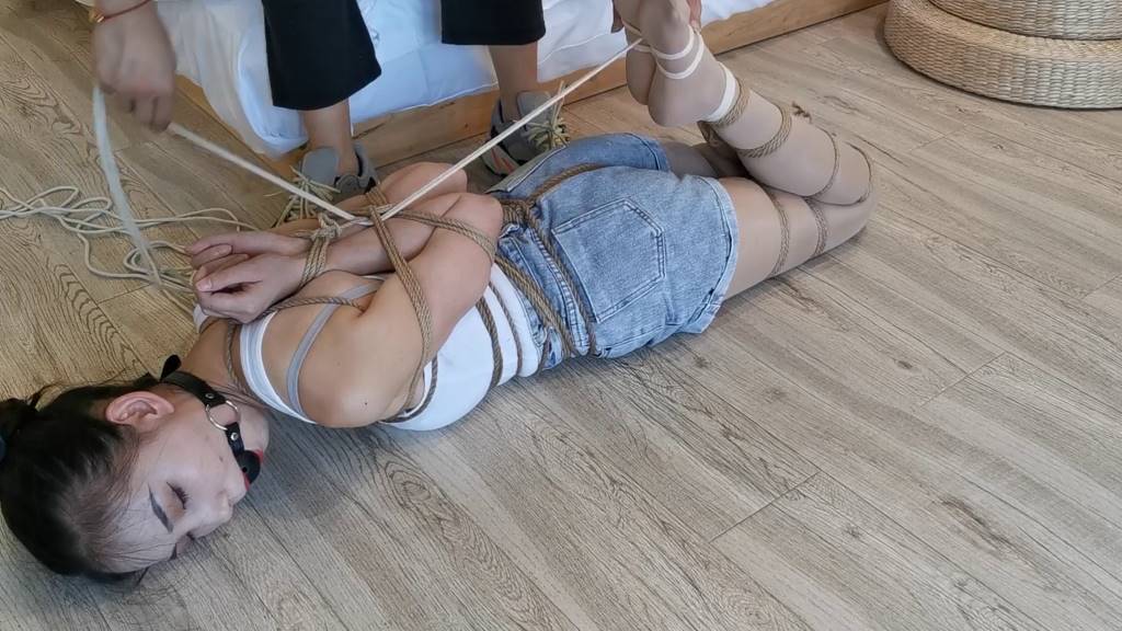 果果的极限驷马 口球 绳子勒嘴-7