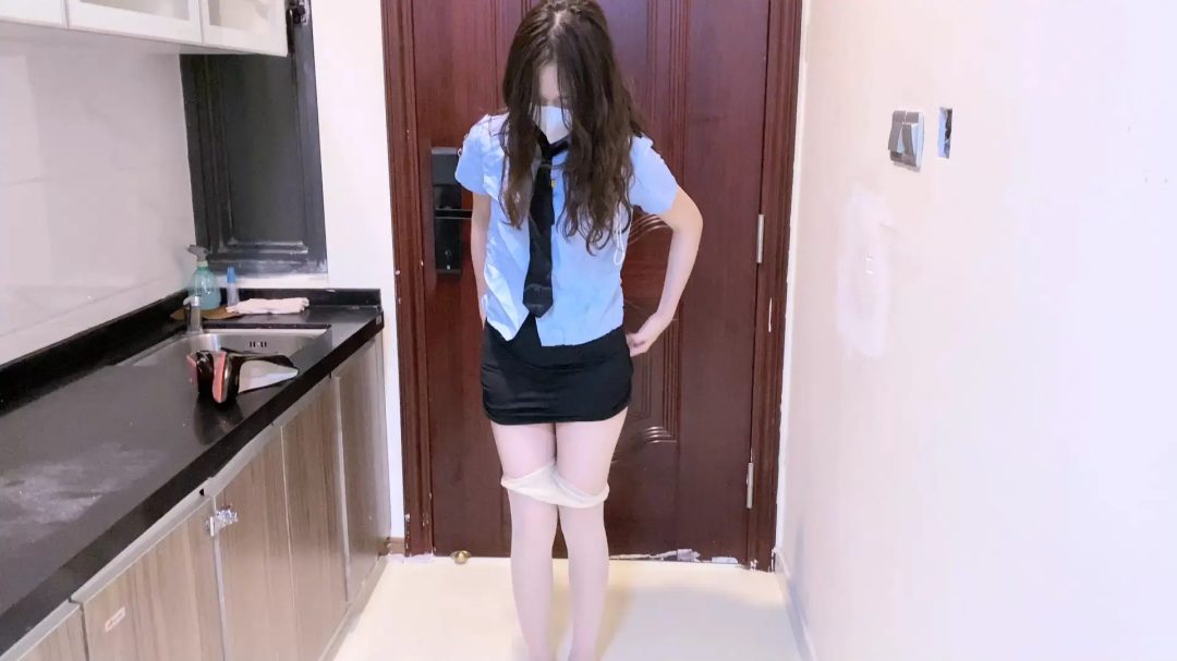 【嗷大喵】-《吃鱼的喵》-保安赎业主,脱鞋袜,自带口球,日式紧缚,胸缚,八字开腿吊缚,换强制M开腿,乳夹,口塞,放置等等-1