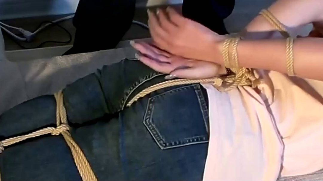 眼镜学姐文静裤捆绑游戏第二季-1