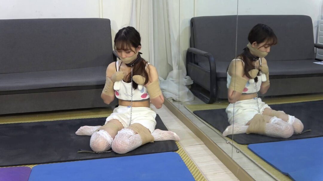 珊珊人型犬k9捆绑体验-7