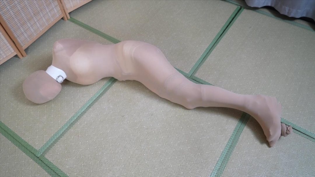 嗷嗷-堵嘴，直臂，并腿，四层全包丝袜！-8