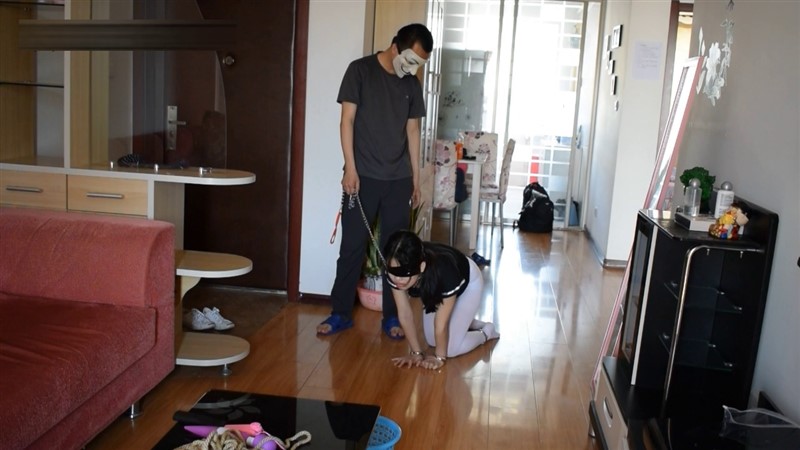 小蘑菇 金属镣铐 牵引 滚轮-4