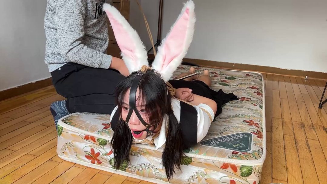 驷马+马具口球堵嘴放置挣扎-8