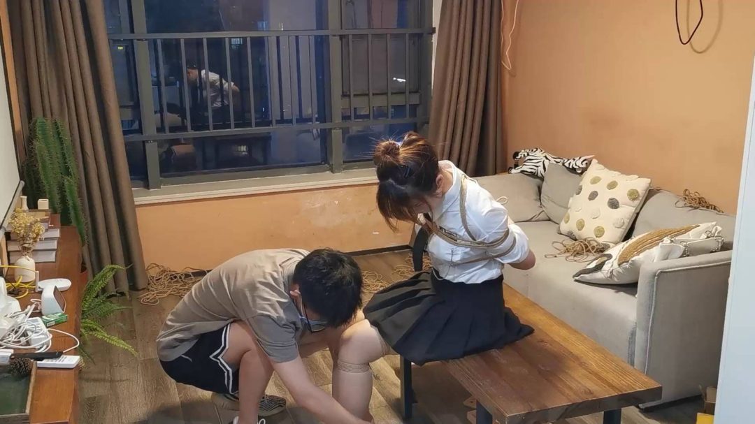 超爱的玥妍JK日式驷马长时间放置-2