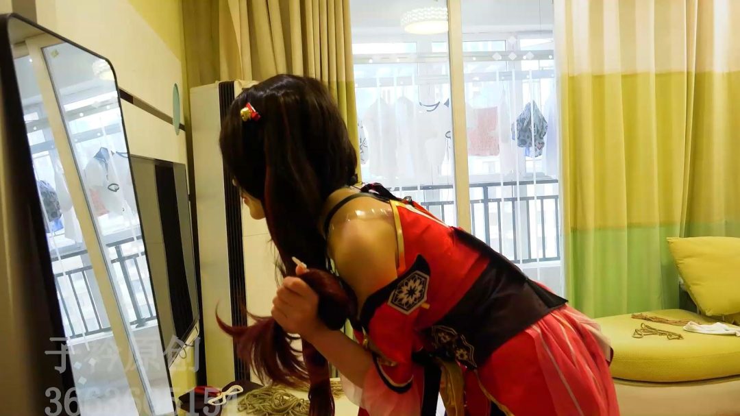 定拍 朵朵 COS 挣扎逃脱-7