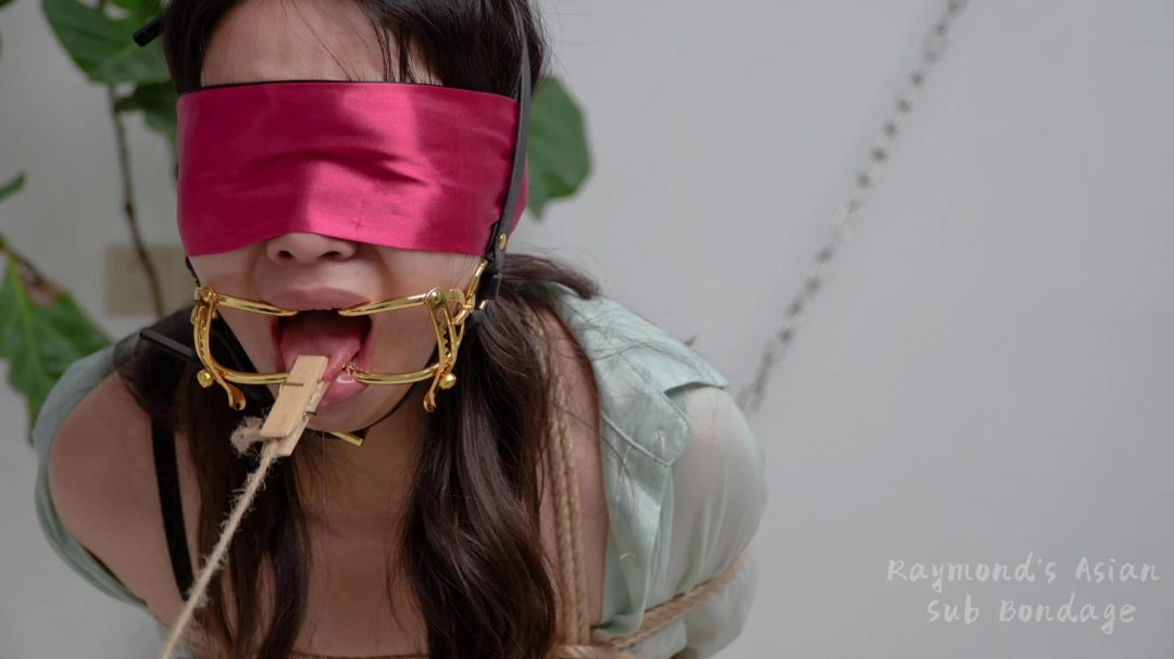 【Raymond】（端午巨献）白老师第四集（精品剧情+多轮硬核TJ：舔脚/真实口/跪地走绳/舌夹/鼻钩/封嘴/捆绑访谈/等等）-7