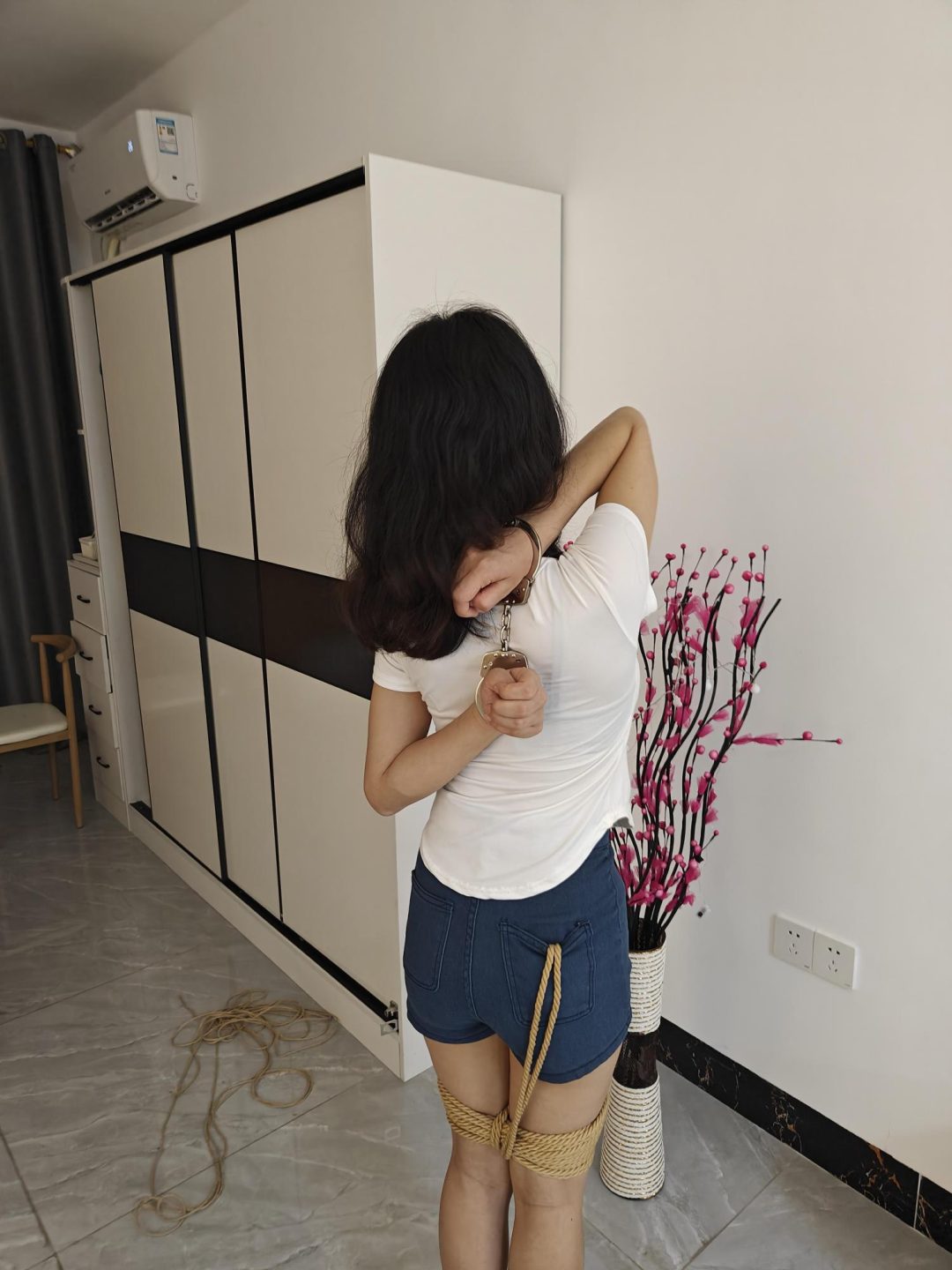 小恶魔、邻家女孩苏秦绳艺展示-2