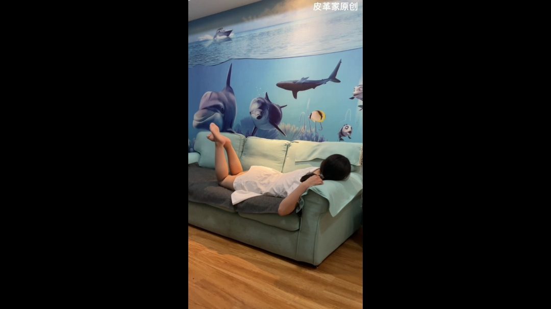 好看的依依小师妹来了 ~特别敏感 丝袜 驷马束缚 特写 挠痒-5