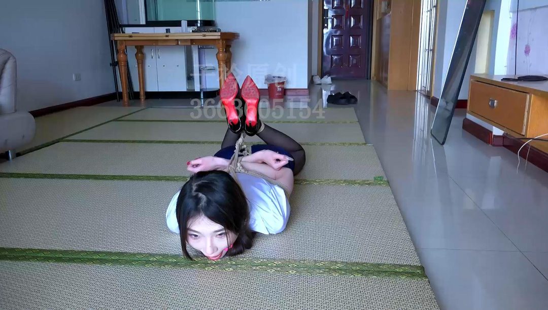 妍如 驷马口球挣扎-4